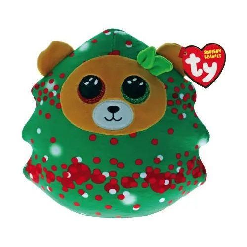 Ty Beanie Baby Everett Bear Holiday