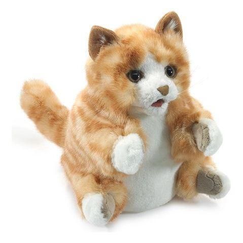 Folkmanis Kitten Orange Tabby Puppet