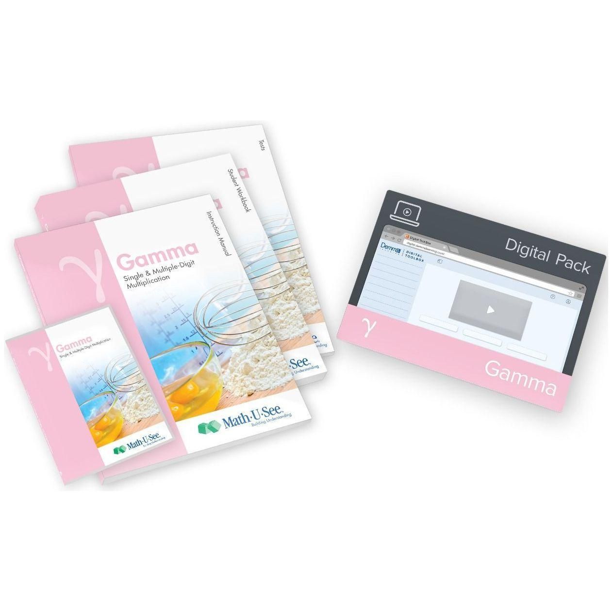 Math-U-See: Gamma Level Up Set (3 parts)