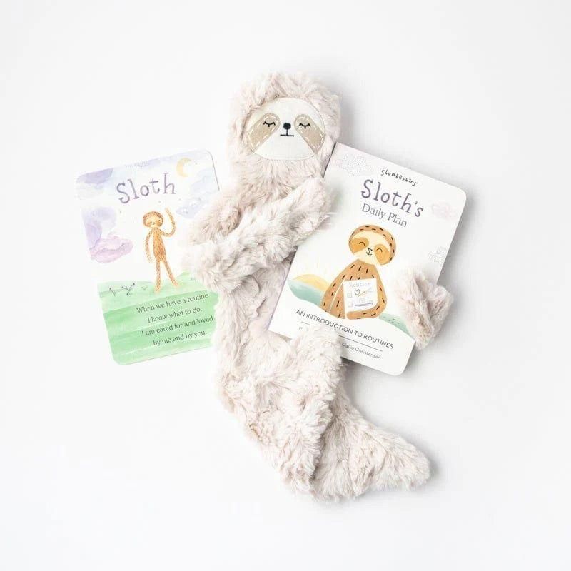 Sloth Snuggler and Sloth's Daily Plan Board Book