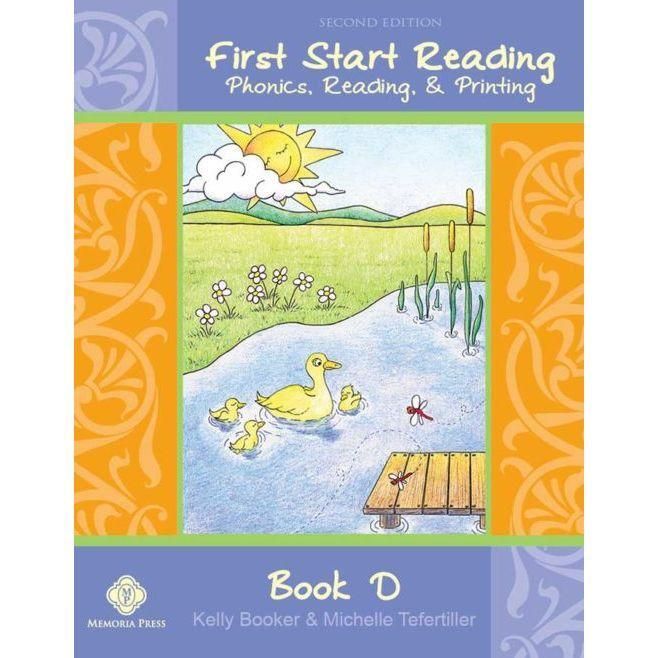 Memoria Press: First Start Reading D – The Homeschool Hive