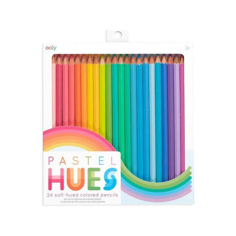 OOLY: Pastel  Hues Colored Pencils (Set Of 24)