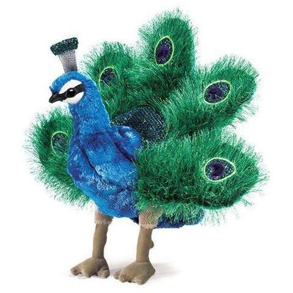 Folkmanis, Small Peacock Puppet
